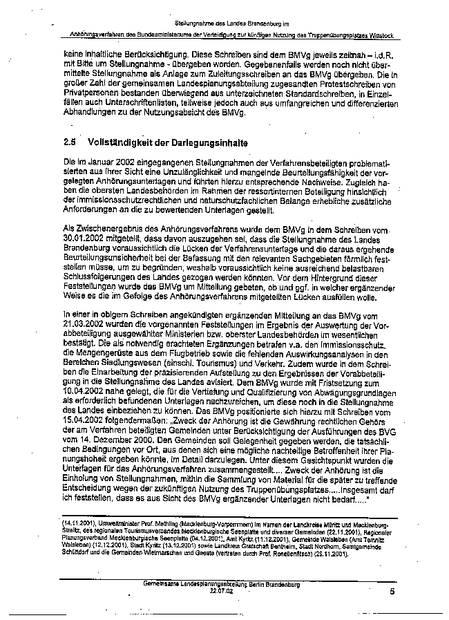 Stellungnahme Seite 5